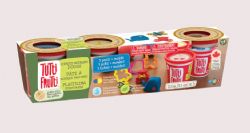 TUTTI FRUTTI - 3 POTS PARFUM AUX FRUITS SANS GLUTEN AVEC MOULES